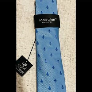 NWT! Fleur de lis necktie